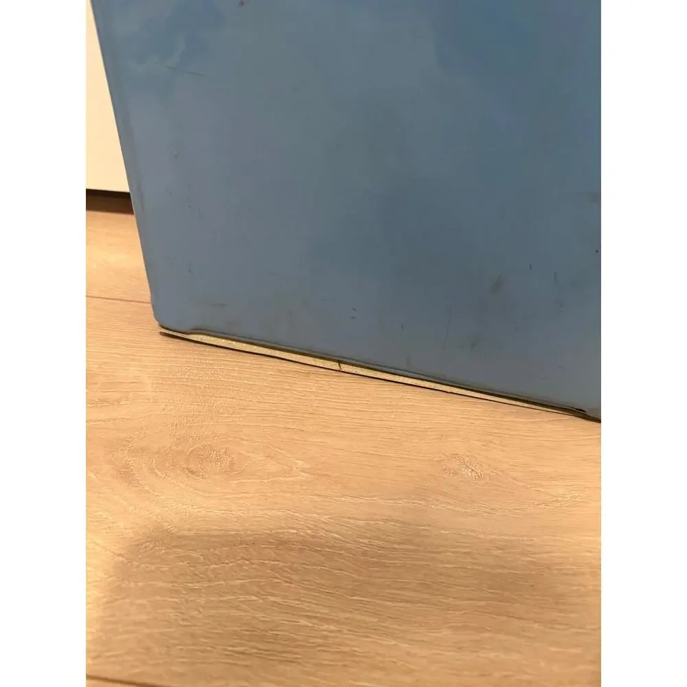 Vintage 1961 Mattel Ponytail Barbie Blue Vinyl Carrying Case JM